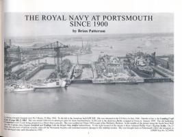 Brian Patterson: The Royal Navy at Portsmouth since 1900. Liskeard, 2005., Maritime Books. Angol nye...