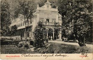 1914 Menyházafürdő, Monyásza, Baile Moneasa; fürdőház. Illés Albert kiadása / spa (EK)