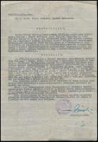 1931 Majtis község vadászati jogának bérbeadási határozata, 10 évre