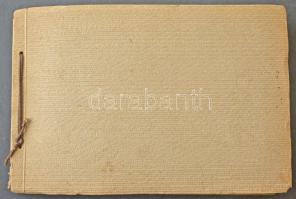 HÖLGYEK - 100 db RÉGI képeslap albumban / LADIES - 100 pre-1945 postcards in album