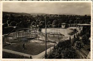 Kolozsvár, Cluj; M. kir. Ferenc József Tudomány Egyetemi Sport Park / sport field of the university (kis szakadás / small tear)