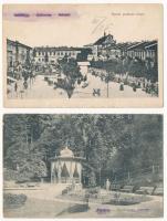 9 db RÉGI cseh, lengyel és ukrán város képeslap vegyes minőségben, lithok is / 9 pre-1945 Czech, Pol...