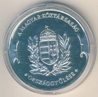 DN "Magyar Köztársaság Országgyűlése-Parlament" ffém emlékérem T:PP Díszdobozban!
