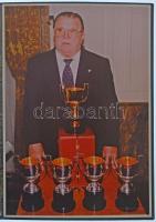 Bognár György (1944-) 1996. "Puskás Ferenc / World's record holder of the 1st league goals...