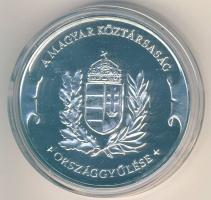 DN "Magyar Köztársaság Országgyűlése-Parlament" ffém emlékérem T:PP Díszdobozban!