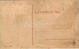 Gyimes, Ghimes; Csángó népviselet, erdélyi folklór. W.L. 1812. / Transylvanian folklore, Csángó coup...