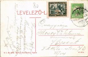 1910 Fogaras, Fagaras; Zeyk utca, M. kir. állami főgimnázium. Thierfeld Dávid kiadása. W.L. Bp. 6092...