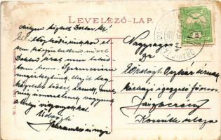1912 Oravicabánya, Oravica, Oravicza, Oravita; kilátás a lövöldekertből. W.L. Bp. 1205. / general vi...