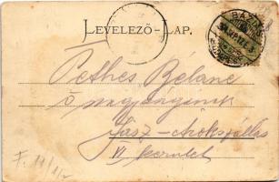 1904 Oravicabánya, Oravica, Oravicza, Oravita; Zárda. Weisz Félix kiadása. Montázs gyerekekkel és hö...