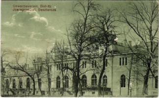 1916 Beszterce, Bistritz, Bistrita; Gewerbevereinshaus / Iparegyesület / House of Craftsmen Association (b)