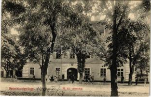 1908 Sepsiszentgyörgy, Sfantu Gheorghe; M. kir. méntelep. Benkő Mór kiadása / K.u.K. stud farm