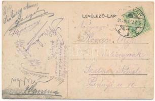 Nagykapos, Velke Kapusany; utcakép, Nagykapos és Vidéke Fogyasztási és Értékesítő Szövetkezet üzlete...