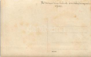 1930 Budapest VI. Kodály körönd, Felvonulás a hősök emlékünnepén. photo (fl)