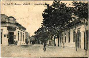 1935 Kiskunlacháza, Kossuth utca. Fogyasztási szövetkezet kiadása (EK)
