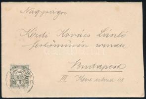 1913 Conrád Gyula (1877-1959) festő, grafikus saját kézzel írt levele Kézdi-Kovács László (1864-1942...