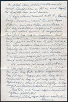 1945-1951 London - New York, Kézdi Kovács Elemér (1898-1976) gépelt, és saját kezű levelei testvéréh...