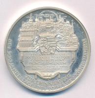 Szabó Géza (1939-) 1990. "Mátyás király halálának 500. évfordulója emlékére" kétoldalas Ag...