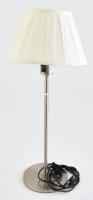 Asztali lámpa, ernyővel, működik, kopásokkal, m: 60 cm