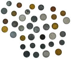 Német Harmadik Birodalom 1935-1944. 37db-os Reichspfennig érmetétel T:XF-F German Third Reich 1935-1944. 37pcs Reichspfennig coin lot C:XF-F