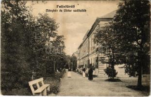 Félixfürdő, Baile Felix; Ményhér és Victor szálloda / hotels (lyuk / pinhole)