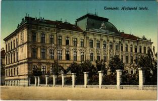 Temesvár, Timisoara; Hadapród iskola / K.u.k. military cadet school