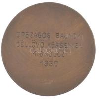 Berán Nándor (1889-1965) 1930. "MCOSZ (Magya Céllövők Országos Szövetsége) / Országos Bajnoki C...