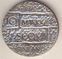 Finnország 1970. 10M Ag "Paasikivi elnök" T:BU