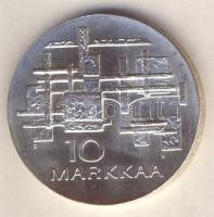 Finnország 1967. 10M Ag "Függetlenség 50. évfordulója" T:BU