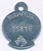 Budapest 1940. Al ebvédjegy "20818" sorszámmal T:1