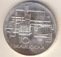 Finnország 1967. 10M Ag "Függetlenség 50. évfordulója" T:BU