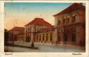1939 Kaposvár, pályaudvar, vasútállomás (EB)