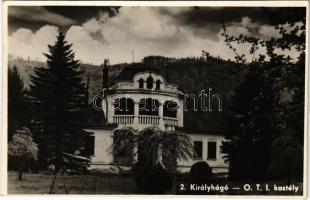 1943 Királyhágó, Bucsa, Bucea; OTI kastély, üdülőház / holiday resort, castle