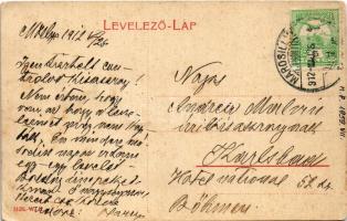 1912 Marosillye, Maros-Illye, Ilia; Városháza. W.L. 3128. / town hall (EK)