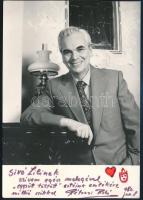 Rátonyi Róbert (1923-1992) színész autográf rajtzos dedikációja fotón 10x15 cm