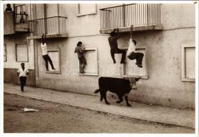 1976 Ribatejo, Traditional running of wild bulls - MODERN