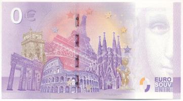2021. 0E szuvenír bankjegy "Benyovszky Móric" T:I Hungary 2021. 0 Euro souvenir banknote &...