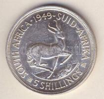 Dél-Afrika 1949. 5Sh Ag "Gazella" T:2-
