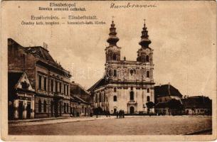 1921 Erzsébetváros, Dumbraveni, Elisabetopol; Örmény katolikus templom / Biserica armeana catholica / Armenian church (EK)