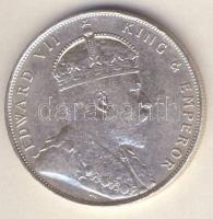 Sraits Settlements 1908. 1C Ag VII.Edvárd T:2/3