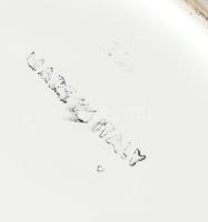 Olasz kínáló, kerámia, hibátlan, jelzett, d: 24 cm