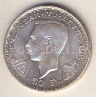 Luxemburg 1946. 50Fr Ag "Vak János-600. évforduló" T:2