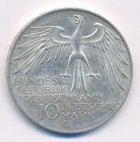 Német Szövetségi Köztársaság 1972. 10M Ag "Müncheni Olimpia" T:1-,2 patina
Federal Republ...