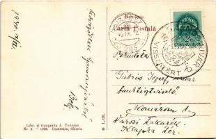 1940 Szamosújvár, Gherla; laktanya / Cazarma / military barracks + "1940 Szamosújvár visszatért...