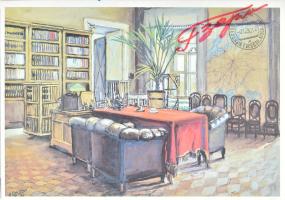 Összesen 33 db szovjet űrhajósoktól származó aláírás, albumban (A. P. Ceszevics: Lenin helyei a Krem...