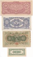 Japán 1930. 10Y + 1943. 50s + 1944. 10s + 1943-1944 5Y + Fülöp-szigetek / Japán megszállás 1942 1c &...
