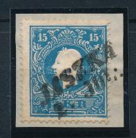 1858 15kr JÁSZKA (Gudlin 400 p)