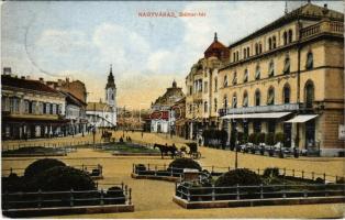 1916 Nagyvárad, Oradea; Bémer tér, üzletek / square, shops (EK)