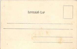 Dés, Dej; Igazságügyi palota. Dés város látképe 9 sorozatban VII. Teleky és Pintye kiadása / Palace ...