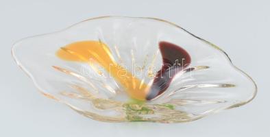 Bohémia kínálótál, hibátlan, 35x19 cm