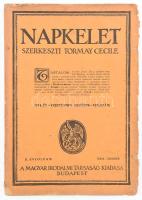1924 Napkelet folyóirat 2 száma. Szerk.: Tormay Cecile. Papírkötés, szakadozott borítókkal.